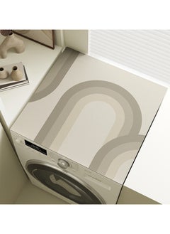 EBMINI Washing Machine Cover Pad Absorbent And Anti Slip Pad Household Use 