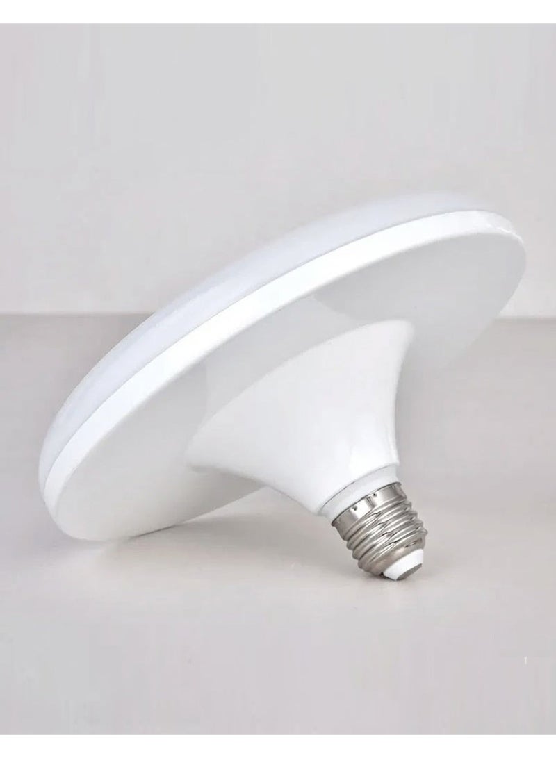  سبولكس مصباح LED بشكل UFO، موفر للطاقة، ضوء، متوافق مع قاعدة E27، مناسب لجميع حوامل المصابيح من نوع E27، بلون دافئ - Image 1
