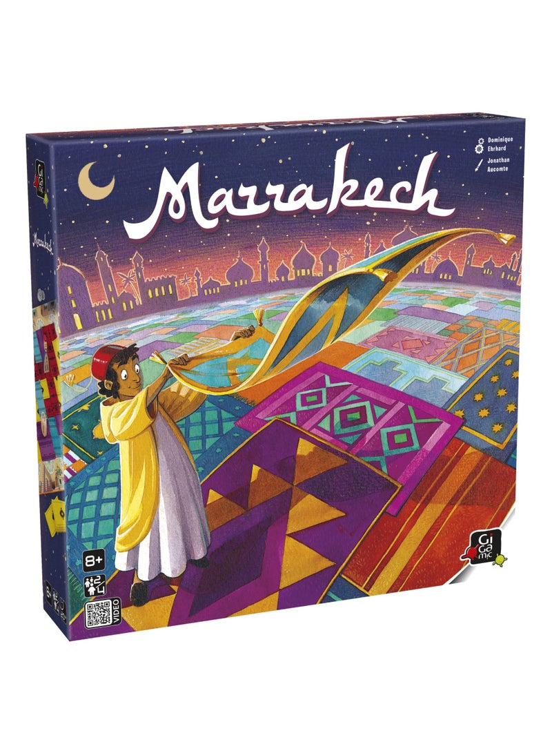 NIBEMINENT Marrakech | Strategy Game for Families and Adults | Ages 8+ | 2 to 4 Players | 20 Minutes - Image 1
