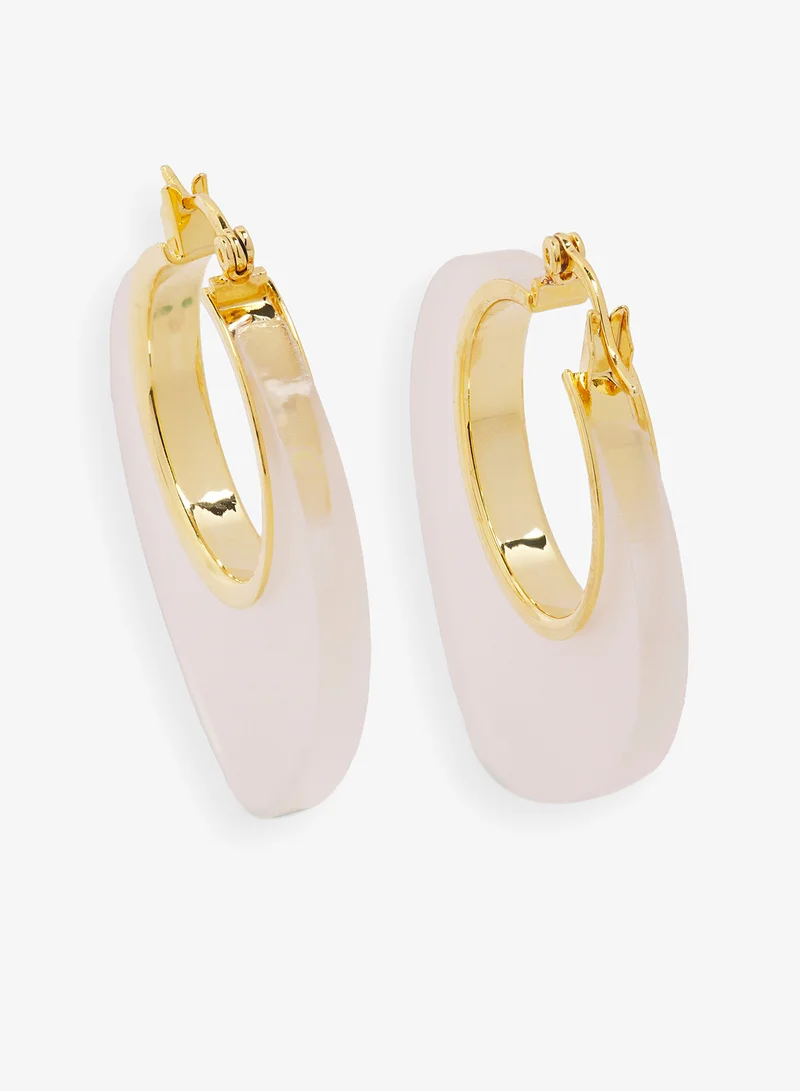 ELLA Gold Hoop Earrings