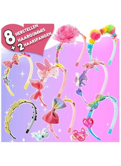 NNEWVANTE Headband Making Kit for Girls,Headband Making Kit,Toys Gifts for 3-12 Years Old Girls,Toys Age 6-8,Arts and Craft Kits,Birthday Presents DIY Basket Stuffers- 49 Pc  - Image 3