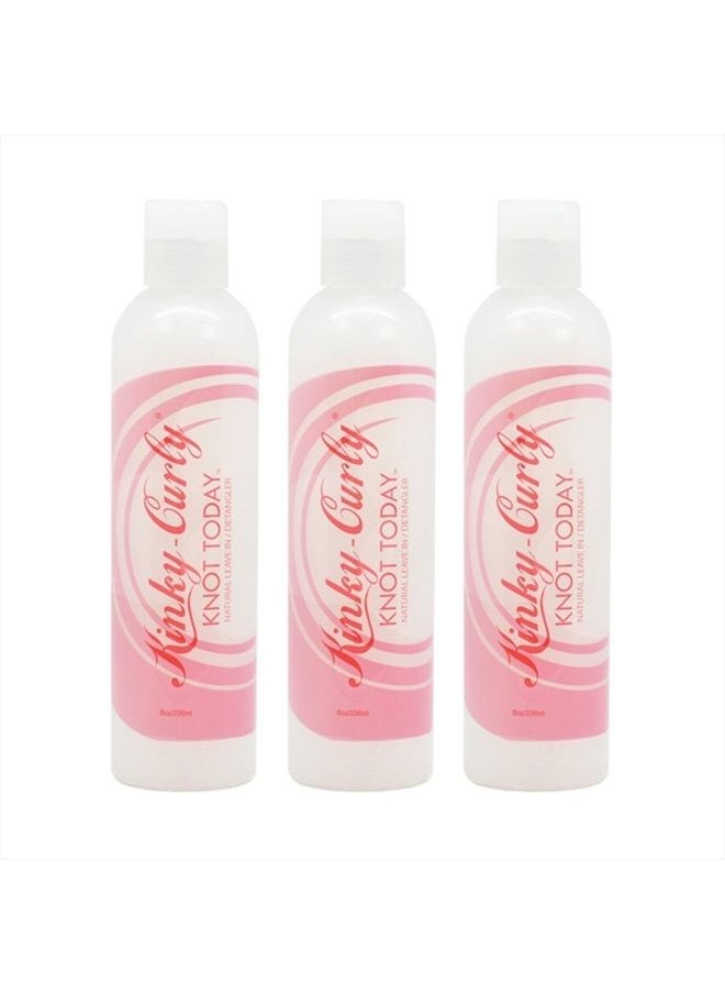 Kinky Curly Knot Today Leave-in Conditioner 8oz "Pack of 3" 