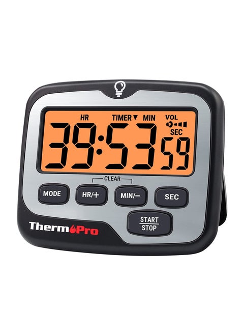 TM01 Kitchen Timers for Cooking with Count Up Countdown Timer, Digital Timer for Kids Students with Touch Backlight, Study Timers for Classroom Teacher Supplies