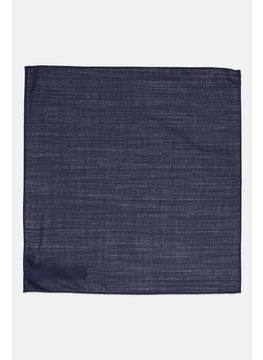 EMPORIO ARMANI Men Solid Handkerchief 31 x 31 cm, Navy  - Image 3