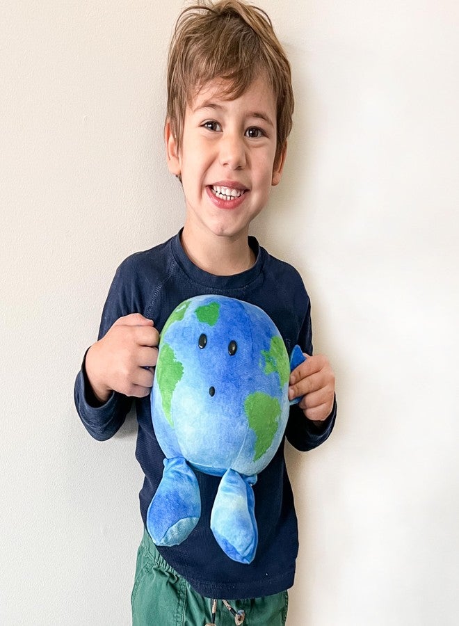 Celestial Buddies Earth Moon Sun Plush Bundle - Soft Educational Solar System Toys for Toddlers Preschool Kids - Space Science STEM Learning, Educational Gift, Astronomy Classroom & Homeschool 0+ - Image 5
