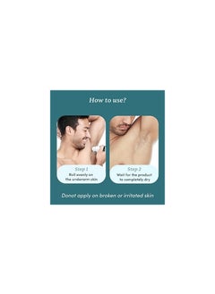 Man Matters Man Matters Underarm Deodrant Roll on for Men Long Lasting Cooling Freshness Removes Bad Odour Brightens Underarms  - Image 4