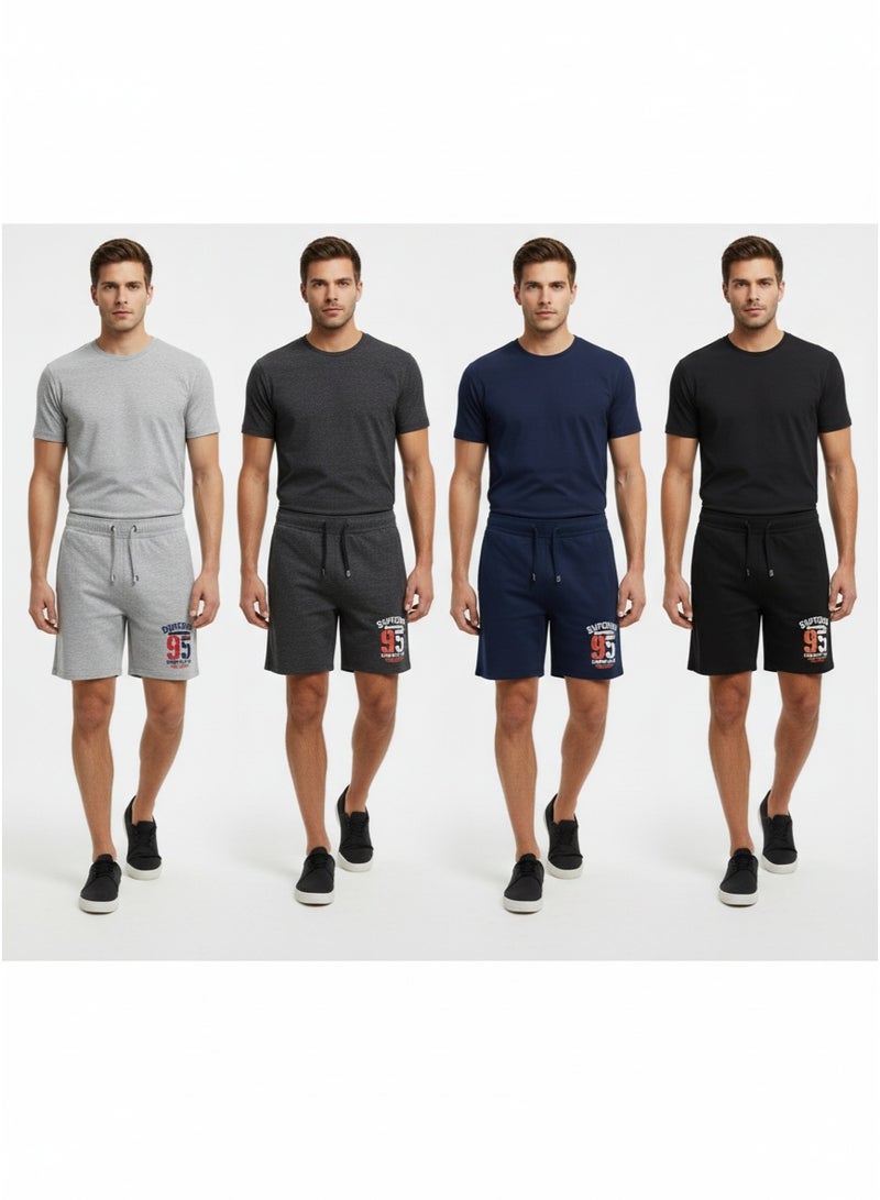 general SHORTS MENS BODY FRENCH TERRY FASHION HT/BB-SHFR-49-CH.MELANGE - Image 2