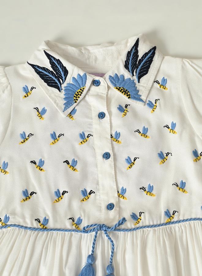 بيلا مودا فستان بيتر بان مطرز - Image 4