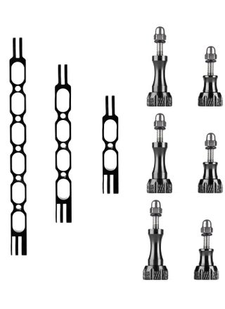 Extension Arm Mount for Gopro, Aluminum Alloy Helmet Stick Kit with a Standard 1/4 Hole Metal Pole Accessories Insta360 One X3/X2/X/R, Go 2 and DJI Osmo GoPro Hero - pzsku/ZB630FD37460F90C172F4Z/45/_/1725951847/2a0dbde1-219d-4708-a4ad-67b6f7f84a8f