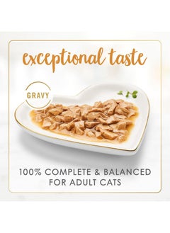 Fancy Feast Purina Fancy Feast Gravy Lovers Chicken Hearts and Liver Feast Grilled Gourmet Cat Food in Wet Cat Food Gravy - (Pack of 24) 3 oz. Cans  - Image 1