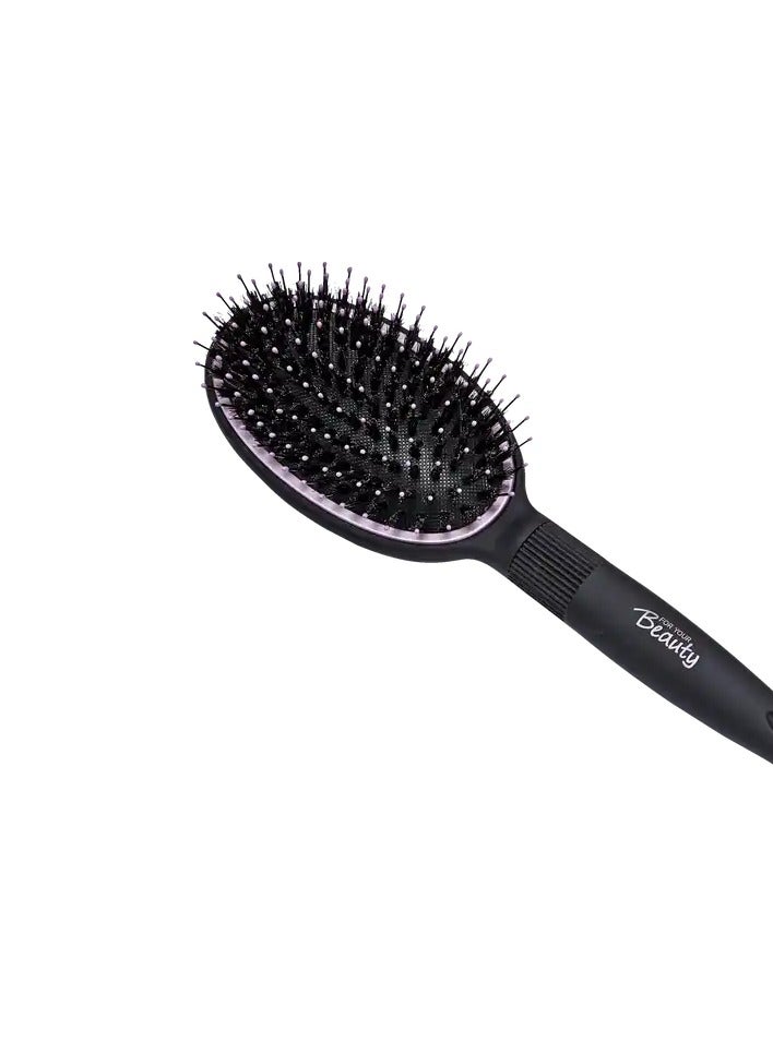 ROSSMANN German Brand, Professional Keratin Brush with Tourmaline, Antistatic Effect, Ergonomic Handle, Lightweight, for All Hair Lengths, Paddle Hair brush. - Image 3