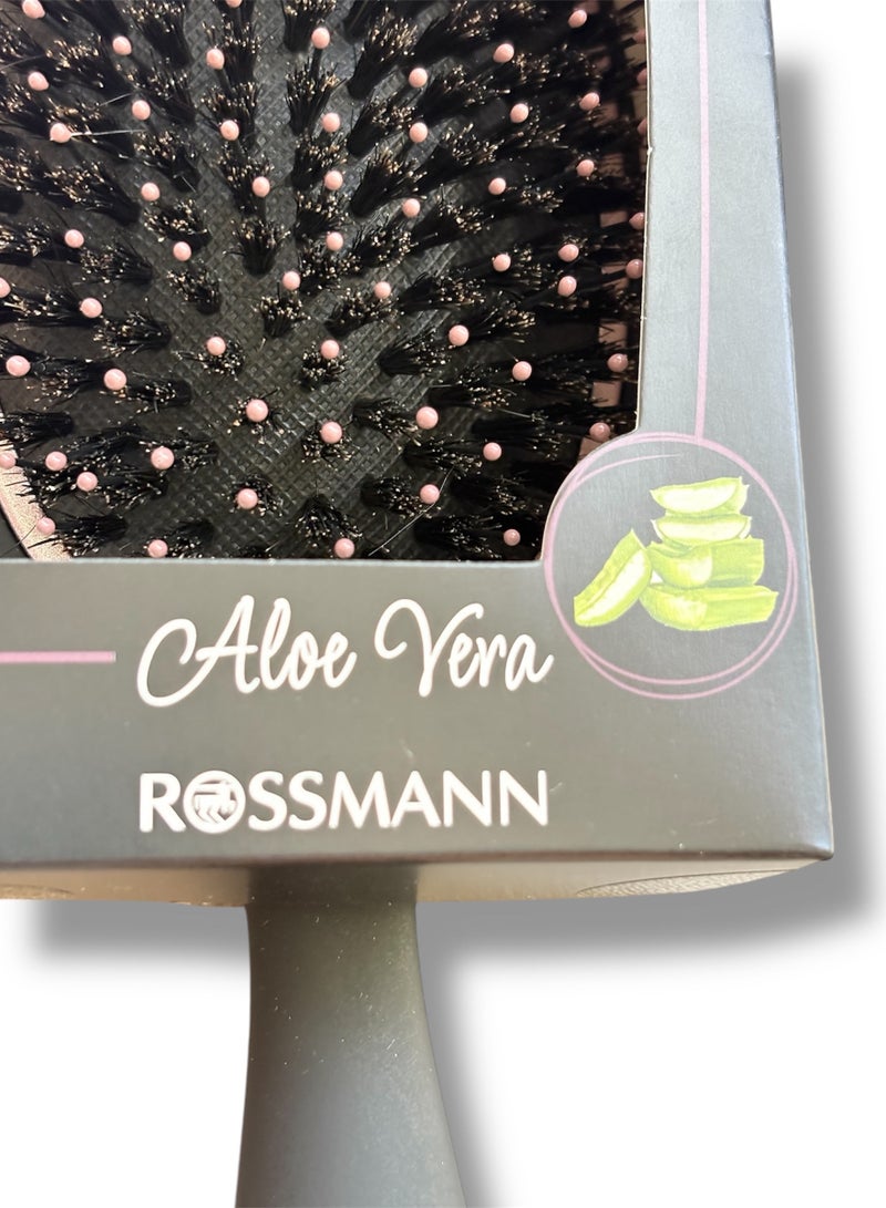 ROSSMANN German Brand, Professional Keratin Brush with Tourmaline, Antistatic Effect, Ergonomic Handle, Lightweight, for All Hair Lengths, Paddle Hair brush. - Image 4