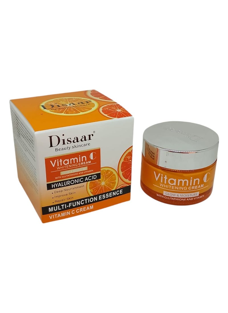 Disaar - vitamin c whitening cream . glow & moisture with glutathione and vitamin (hyaluronic acid) - Image 1