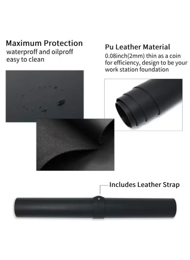 Mouse Pad Large Anti-Slip Rubber Gaming MousePad Durable Desk Pad Thick Seam Edge Suitable for Office and Gaming XXL  - Image 4