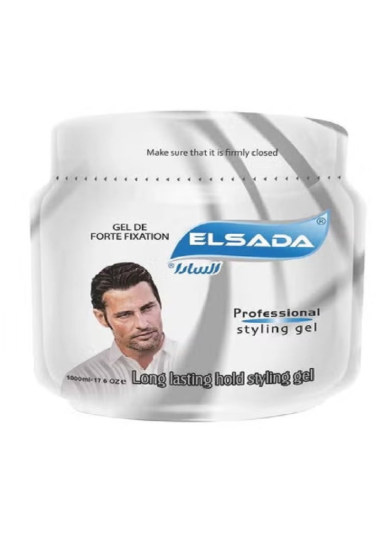 Elsada Gray Professional Styling Gel 1000ml 
