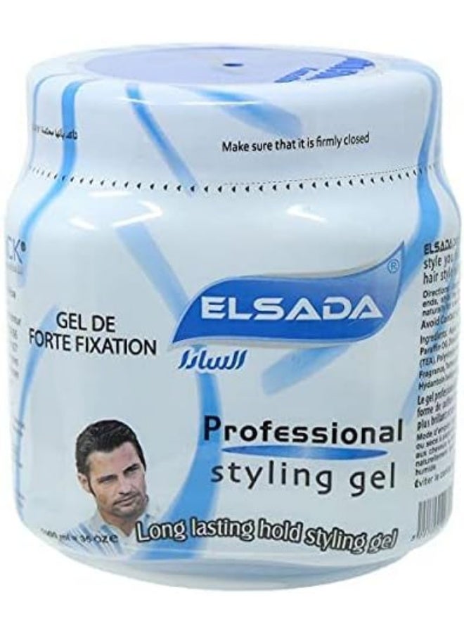 Gray Professional Styling Gel 1000ml