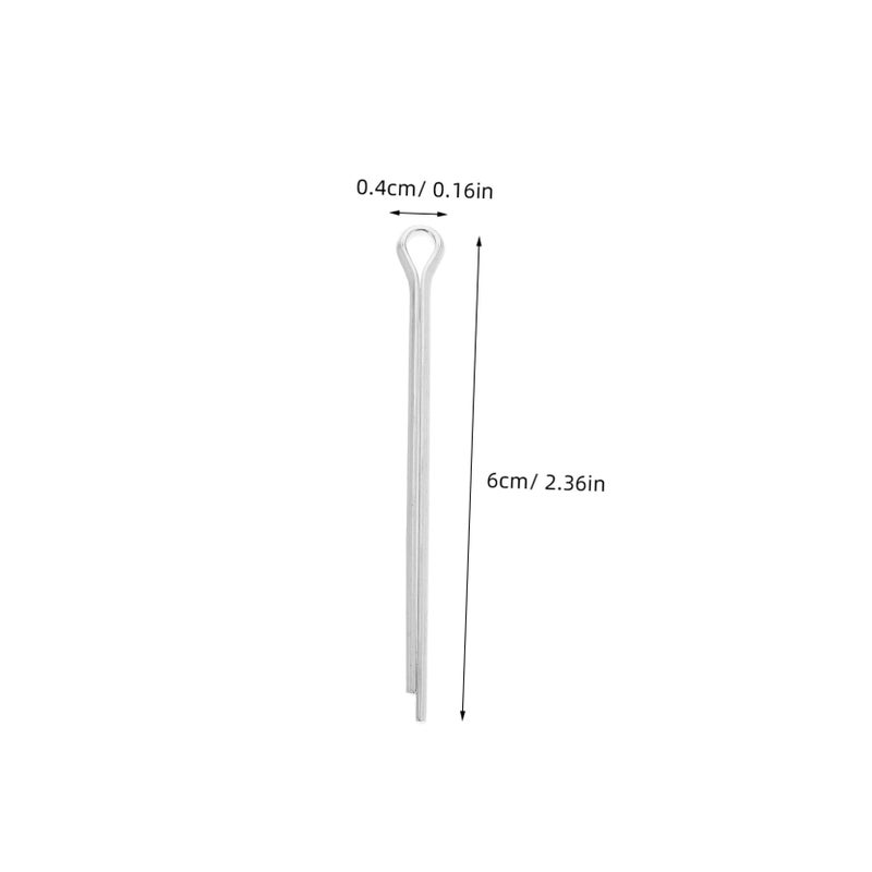 Heavy Duty Steel Pin Clips Spring Retainer Fastener for Trailer Hitch Tractor Engine Repair - Image 3