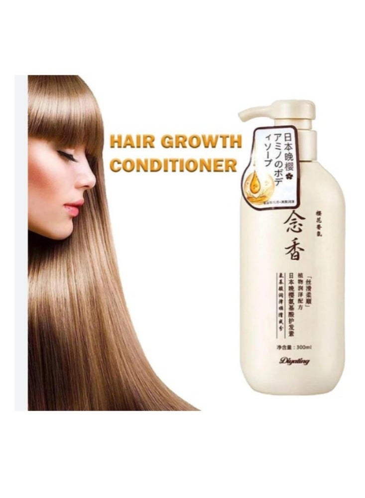 دايتينج شامبو زهرة الكرز ساكورا الياباني لنمو الشعر ومنع التساقط ومحاربة القشرة 300مل - Image 2