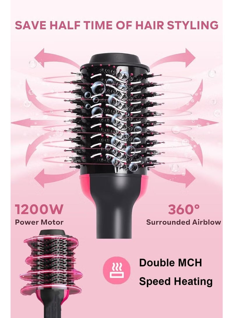 ACHAS Hair Dryer Brush Blow Dryer Brush in One 4 in 1 Styling Tools Hair Dryer and Styler Volumizer, Hot Air Brush for Drying, Straightening, Curling - Image 4