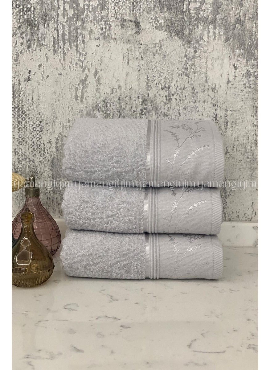 Ditsy Hand-Face Towel 3 Pieces-Grey - pzsku/ZB631833D2F5987327B40Z/45/_/1741309600/ddc28f3b-816d-4782-9c66-41ec2cc1aa38