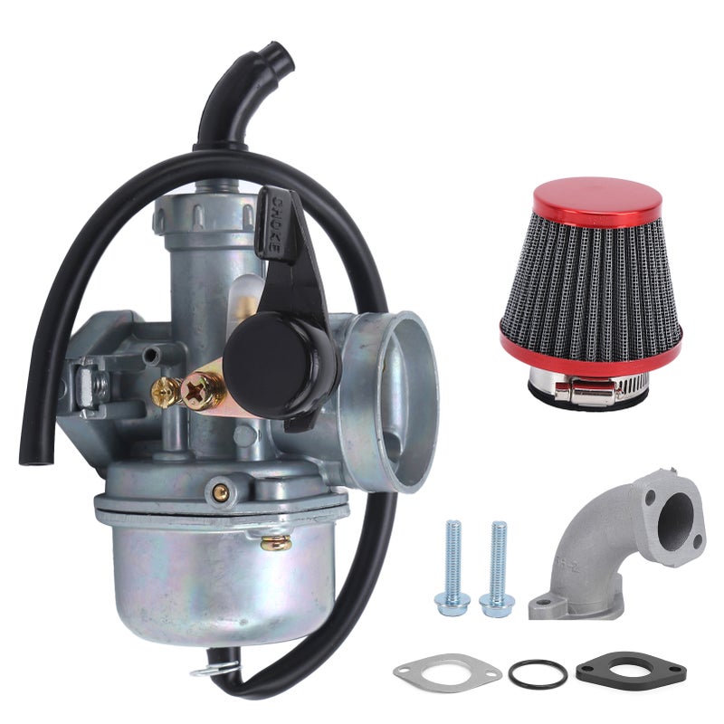 Carb Carburetor Air Filter Intake Manifold Set Replacement for CRF50 110cc 125cc Pit Dirt Bike - Image 1
