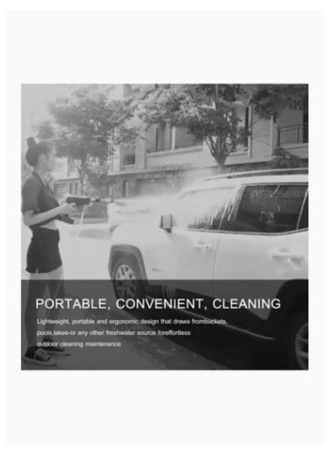 Loquat 200W Cordless Electric High Pressure Washer  24V Multicolour 9meter - Image 2