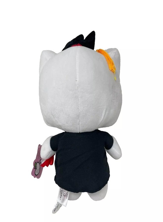 Fast Forward دمية هالو كيتي للتخرج - 10.5 بوصة لعبة محشوة مع قبعة وعباءة - هدية قابلة للجمع ناعمة للخريجين - دمية رسمية من سانريو وحقيبة صغيرة - Image 5