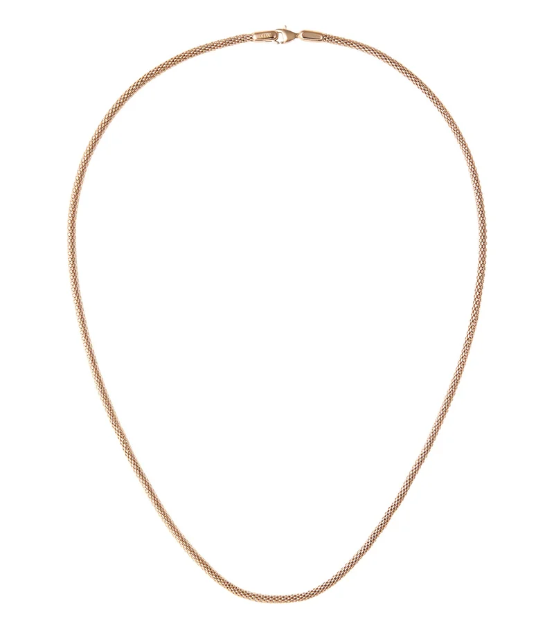 Daniel Wellington Tide Mesh Necklace Rose Gold 2.8