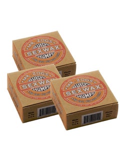 sex wax Quick Humps Coconut (Choose Temperature) (4X Cool To Warm 3 Pack)  - Image 2