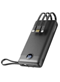 VEGER Universal Light-Weight Portable 4 Cables Built-In with LED Indicator Power Bank  - Image 1