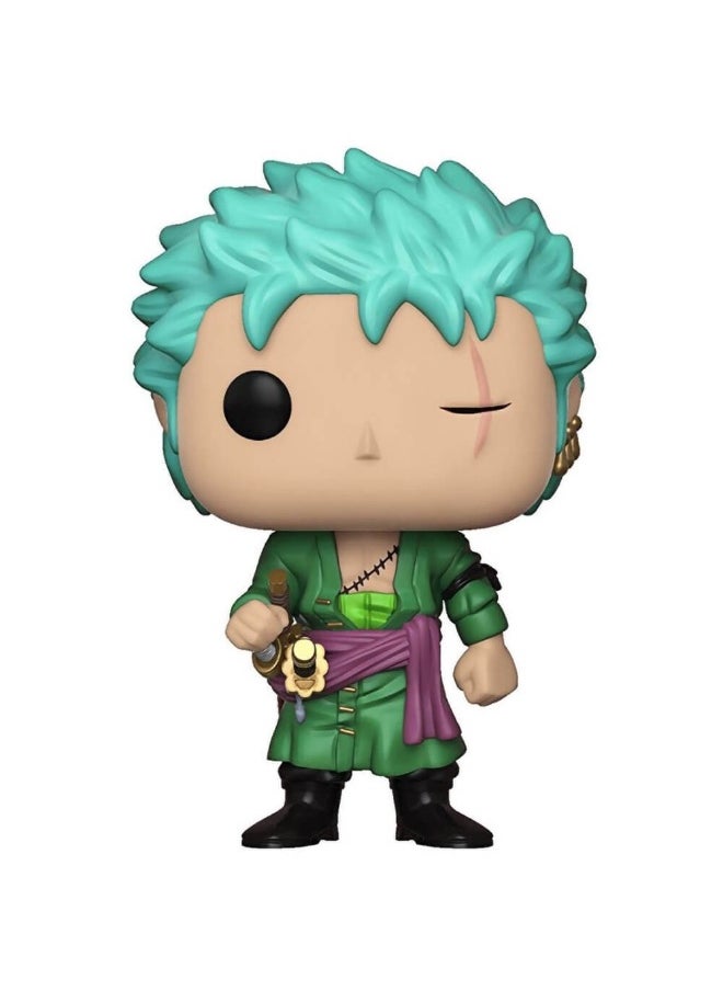 Funko - POP Animation One Piece Roronoa Zoro Vinyl Figure (16 cm) - Image 1