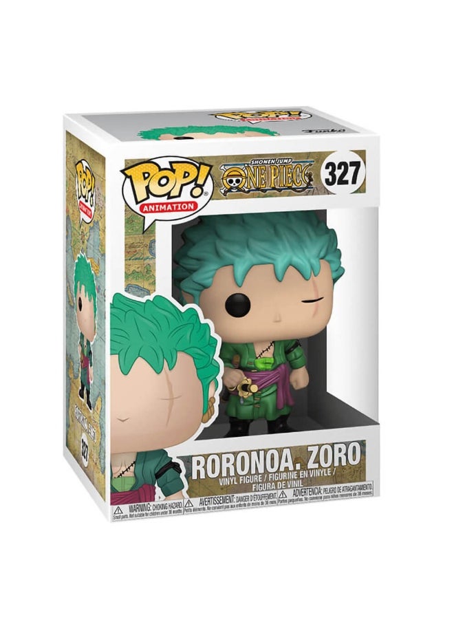 Funko - POP Animation One Piece Roronoa Zoro Vinyl Figure (16 cm) - Image 1