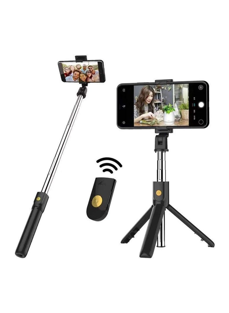 ELTRAZONE Bluetooth Remote Control Selfie Stick Extendable Selfie Tripod Monopod for Mobile Phone - Image 5