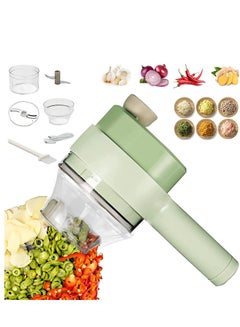 1200ml Salad Spinner with Bowl and Colander Quick Easy Lettuce Chopper Vegetable Fruit Washer Dryer Basket Multifunctional Veggie Chopper Mixer