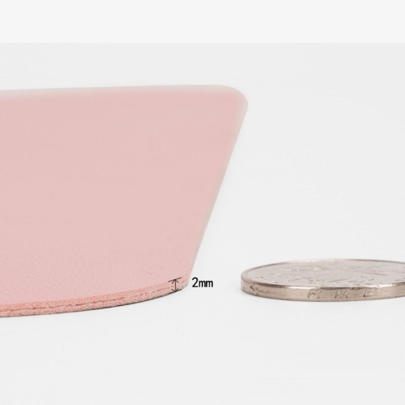 PU Leather Mouse Pad, Double-sided, Small Desk Mat - Image 3
