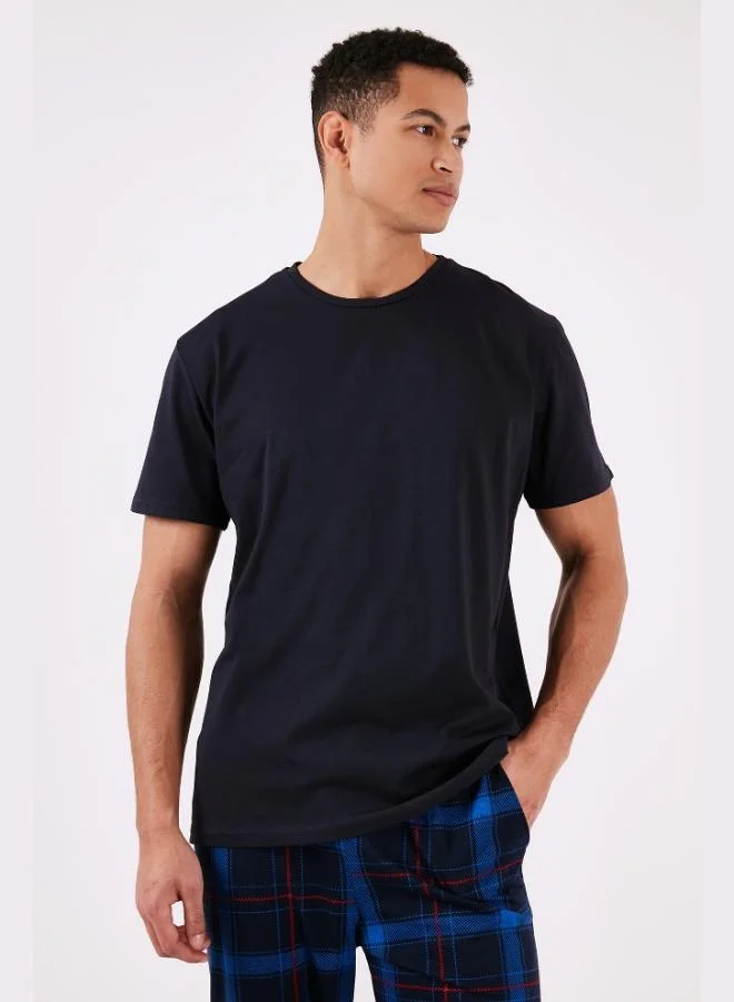 Buratti  Buratti Plaid Cotton Regular Fit Short Sleeve Pajama Set Men's PAJAMAS SET 6572006 for Men | Best Price UAE