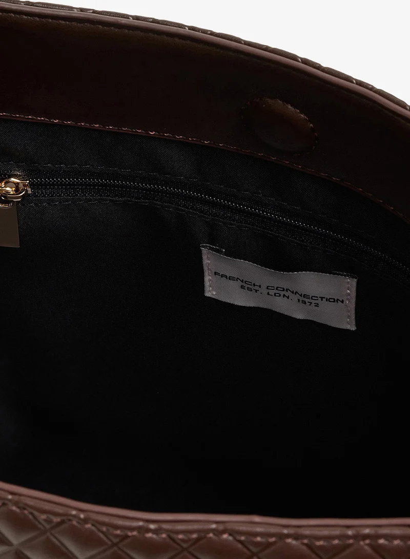 French Connection One Size Women Brown Iris Shoulder Bag for Women | Best Price UAE