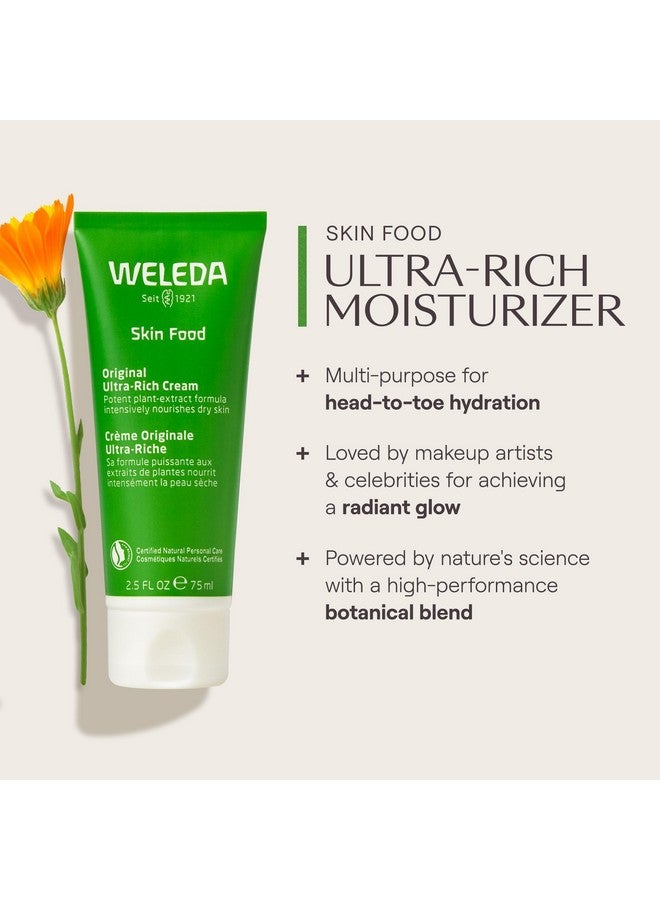 ويليدا كريم الجسم الأصلي فائق الثراء من ويليدا سكين فود، 1 أونصة سائلة، مرطب غني بالنباتات مع زهرة البانسيه والبابونج والآذريون - Image 3