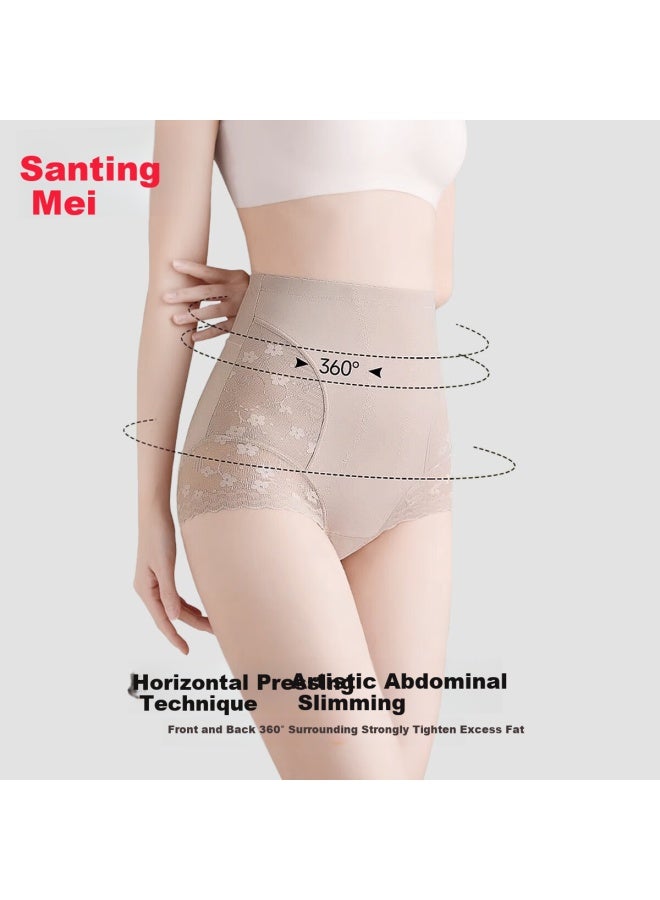 Gracewell High Waist Tummy Control Lifting Panties Mulberry Silk Antibacterial Women's Strong Belly Control Postpartum Waist Cincher Seamless Summer Thin - Image 3
