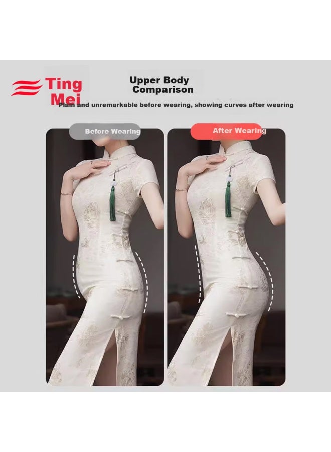 Gracewell High Waist Tummy Control Lifting Panties Mulberry Silk Antibacterial Women's Strong Belly Control Postpartum Waist Cincher Seamless Summer Thin - Image 2