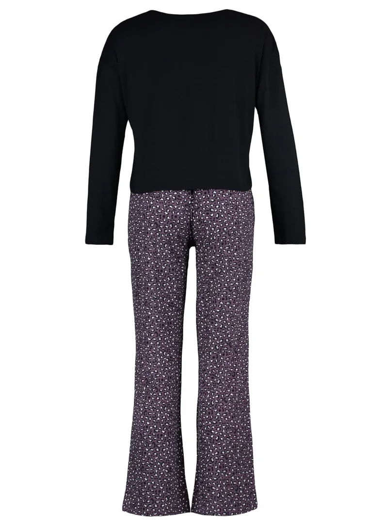trendyol Printed Knitted Pyjama Set