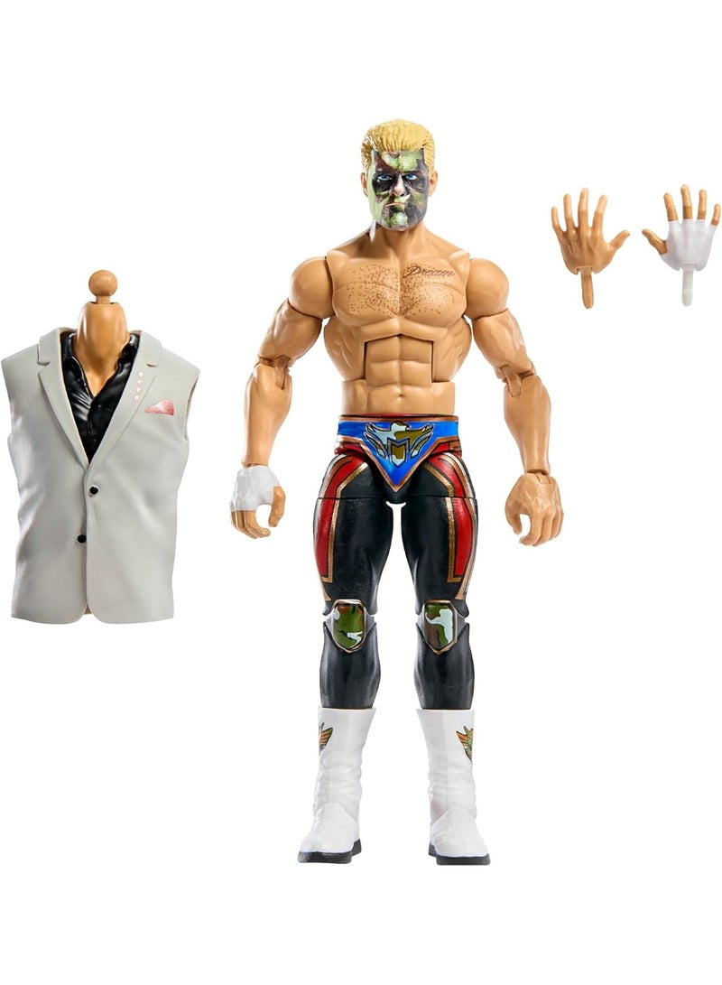 WWE كودي رودس (طلاء وجه تمويه) شخصية عمل من سلسلة الناجين النخبة 2025 - Image 2