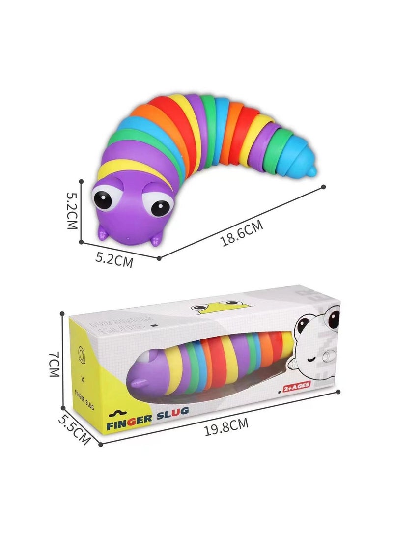 Decompression Slug Caterpillar Decompression toy Slug Puzzle  - Image 1