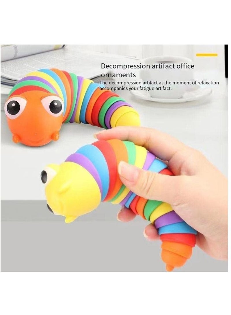 Decompression Slug Caterpillar Decompression toy Slug Puzzle  - Image 3