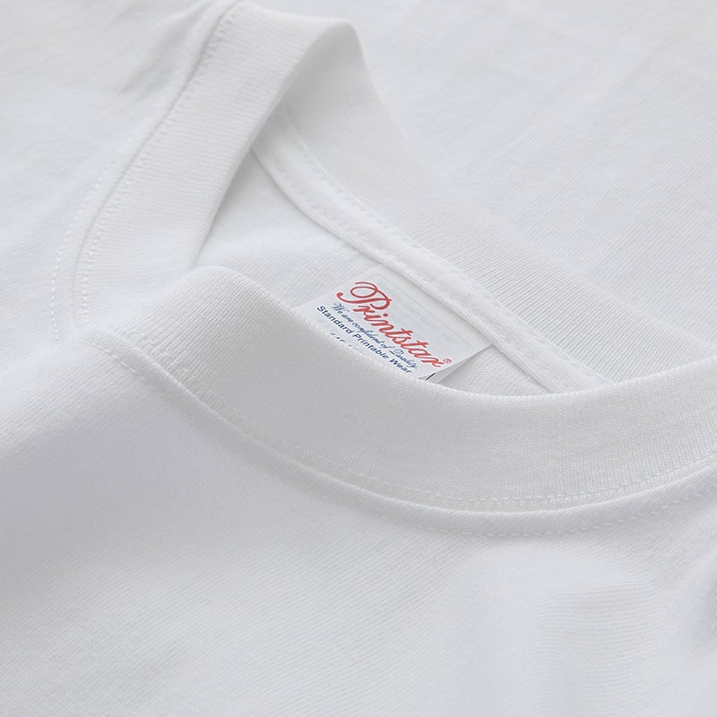 Printstar/product up to heavy T-shirt 250g 0148 Japanese cotton lovers short sleeve two needle T-shirt AF - Image 4