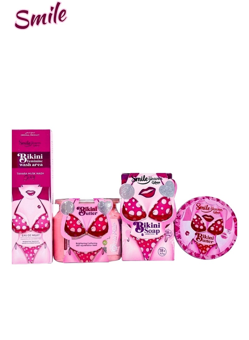 Smile Heaven Bikini Care Set (4-Piece)