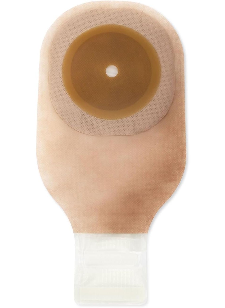 HOLLISTER Premier Colostomy Pouch Drainable up to 2.5" Stoma 12"L 1pc System Transparent 8531, 10 Ct 