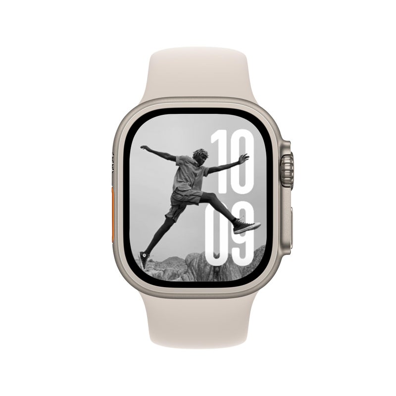 DONEGANI SB Band for Apple Watch Bands Women Men Se Ultra 2 40mm 44mm 46mm 42mm 45mm 41mm 38mm 49mm Series 10 9 8 7 6 5 4 3 iWatch Sport Strap Silicone Starlight - Image 2