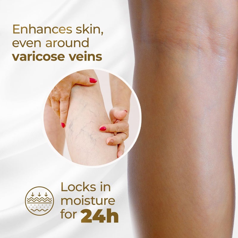 Goicoechea Arnica & Chamomile Body Lotion | Soothes Tired Legs; Hydrates & Refreshes Skin; Non-Greasy Daily Formula; Varicose Veins Cream; Improves Appearance of Varicose Veins, 13.5 Oz, 3-Pack - Image 4