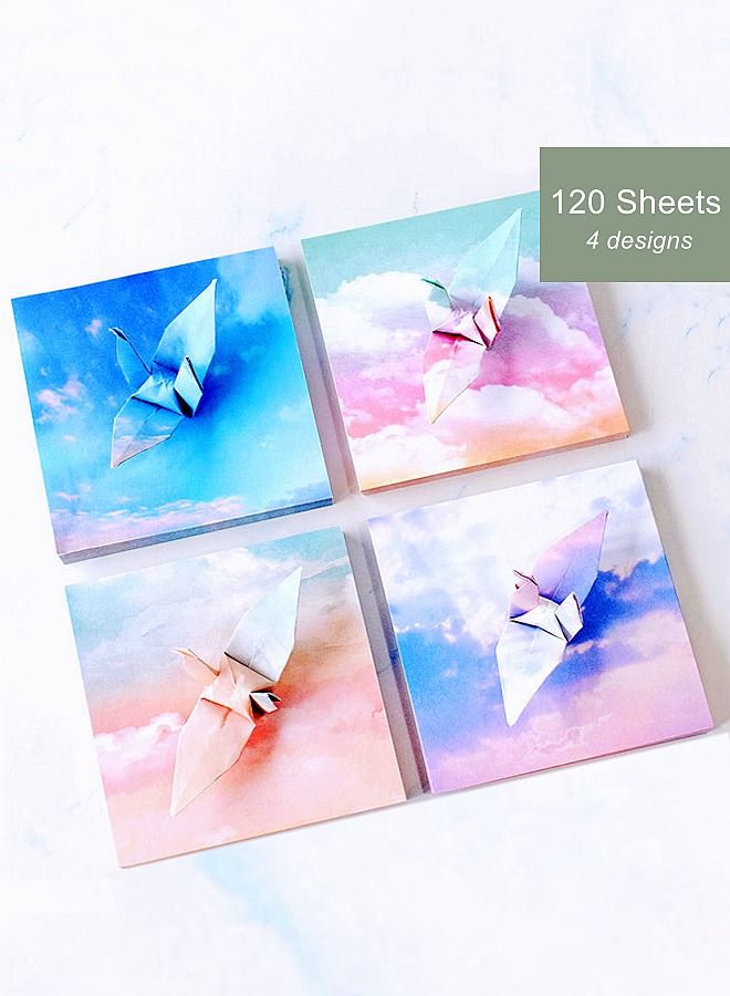 WooFree Double Sided Origami Paper 360 sheets with 12 Different Designs - Image 2
